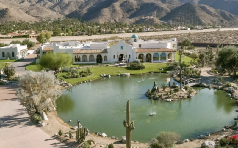 ViacomCBS Exec Tom Ryan Pays $8.4M for Palm Springs’ Extravagant Pond Estate