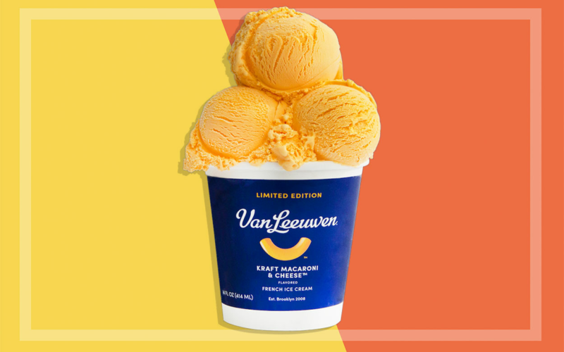 Kraft Created a Macaroni & Cheese Ice Cream—And It’s Available Nationwide