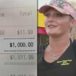 Country music star leaves $1,000 tip for Waffle House waitress