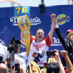 Joey Chestnut Broke the Hot Dog Eating Record Again — Even as Technical Difficulties Kept Viewers From Seeing It