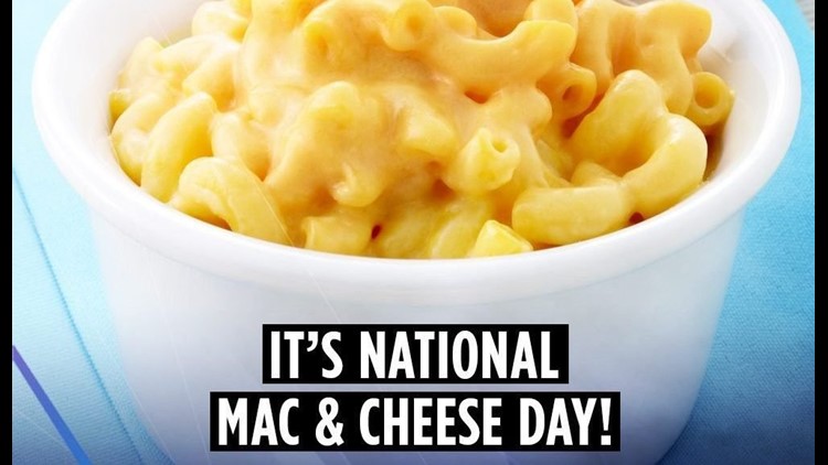 NATIONAL MAC AND CHEESE DAY – July 14