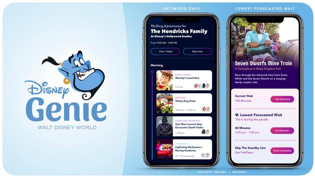 Disney Parks Announces New Genie Service and Lightning Lane