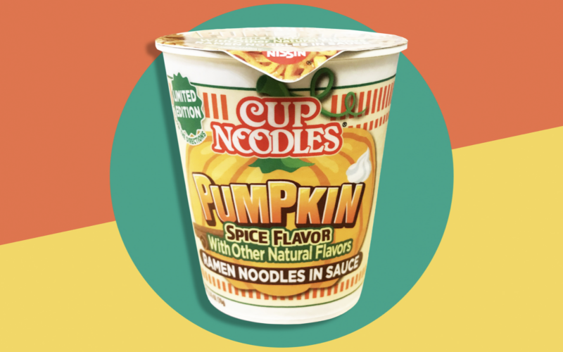Pumpkin Spice Cup Noodles Are Coming This Fall (Because of Course They Are)