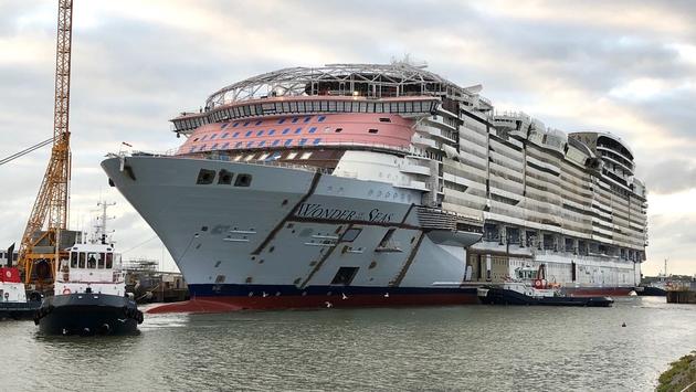 World’s Largest Cruise Ship – Wonder of the Seas – Sets Debut Date