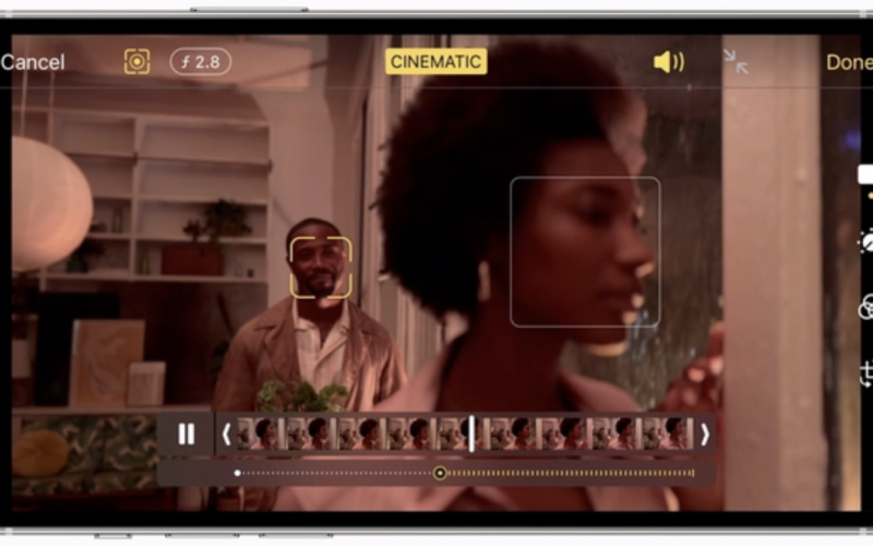 Apple’s New iPhone Features “Cinematic Mode” for Filming Movies