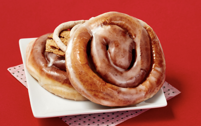 Krispy Kreme Is Making Cinnamon Rolls for the First Time — Including One Topped with Cinnamon Toast Crunch