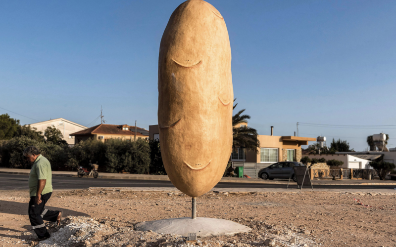 A Village in Cyprus Is Now Home to This 16-Foot-Tall Potato Statue