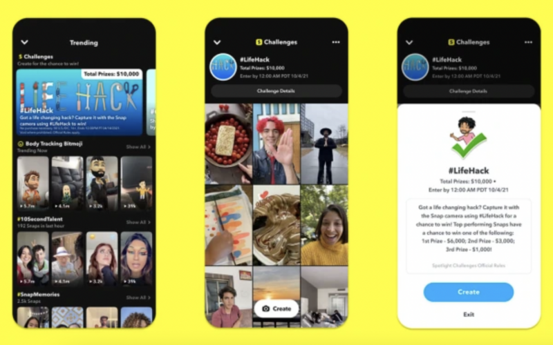 Snapchat to Offer $25K “Prizes” for Top Videos From Creators