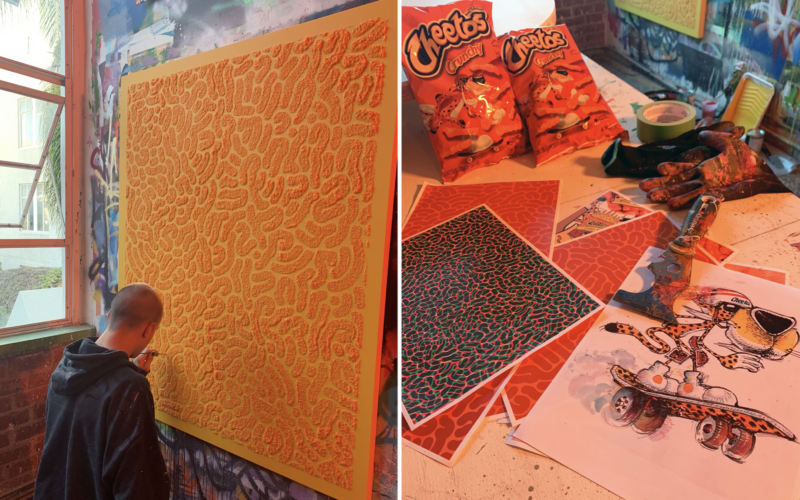 Cheetos Will Host a Cheese Dust Artwork Exhibition During This Year's Art Basel
