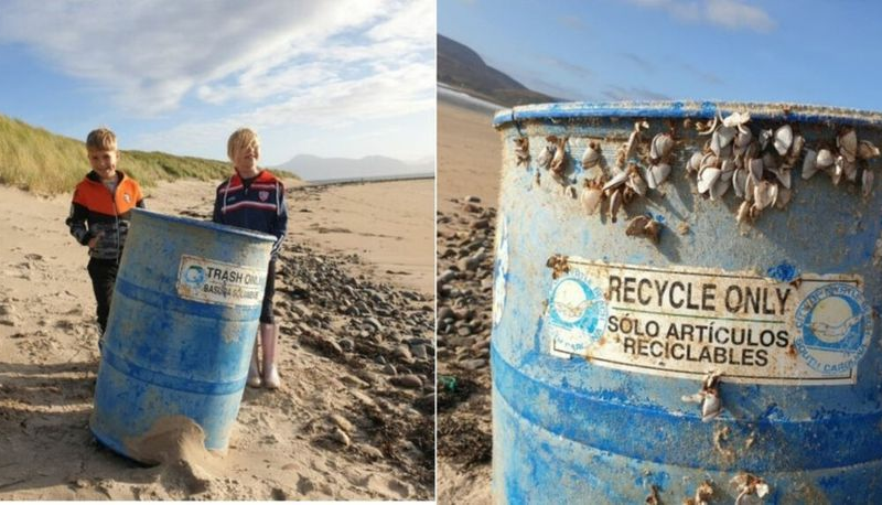 City trash bin from Myrtle Beach washes up on shores of Ireland