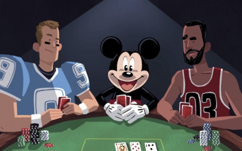 Disney Shows Its Cards in Pursuit of Sports Betting Dollars