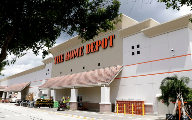 Home Depot sales surge in hot housing market