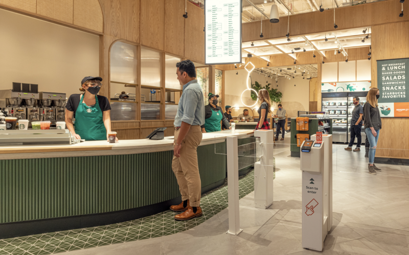 Starbucks and Amazon Go Opened a Hybrid Store Where You Can ‘Just Walk Out’ with a Coffee and Snacks