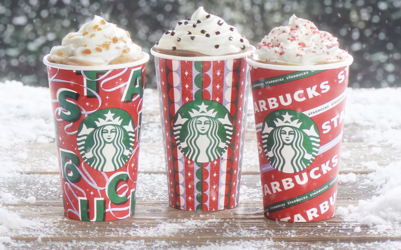 Starbucks Announces New Holiday Drink and Cup Designs