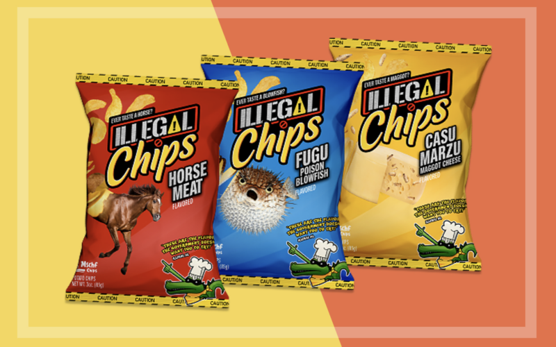 These ‘Illegal’ Potato Chip Flavors Give You a Chance to Taste Foods You Can’t Get in the U.S.