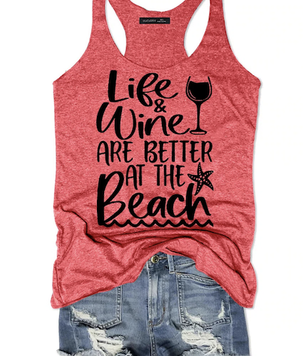 Expressions:  Life & Wine Are Better at the Beach