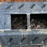 It’s difficult to compost in a tumbler in winter