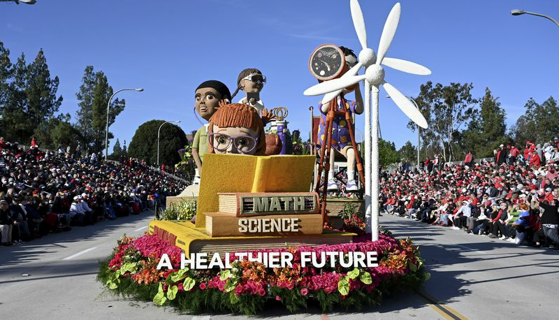 New Year's Rose Parade marches on despite COVID-19 surge