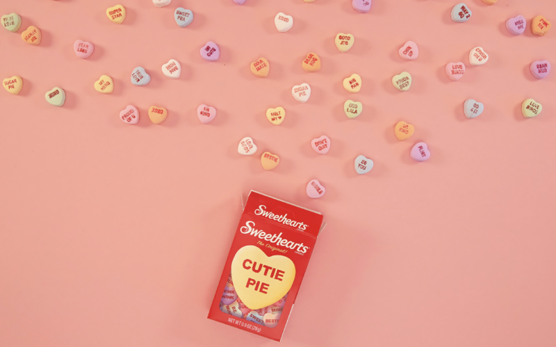 Sweethearts Candies Bring Positivity to 2022 with 'Words of Encouragement' Conversation Hearts