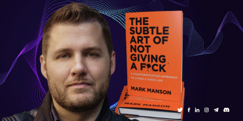 NYT Bestselling Author Mark Manson To Drop World Famous Book as NFTs